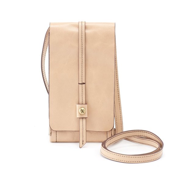 Bags Nwt New Hobo Token Wallet Crossbody Parchment Leather Retired